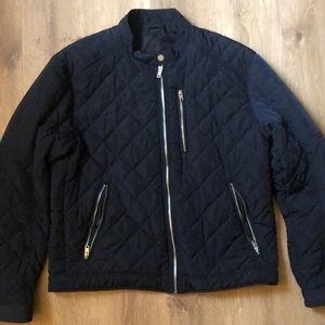 H&M Bomber Navy Jacket